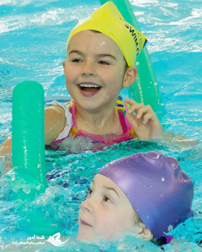 آموزش شنای مبتدی به خردسالان سه سال به بالا توسط والدین !! | شناآموز